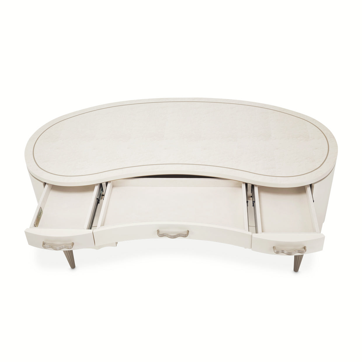 London Place Desk Creamy Pearl