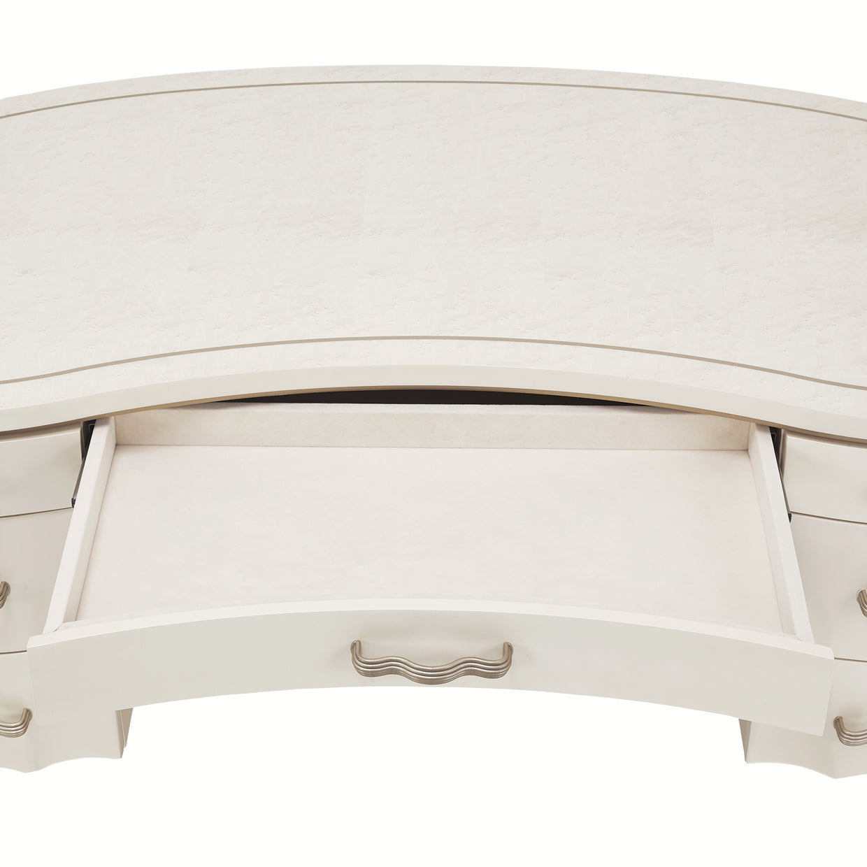 London Place Desk Creamy Pearl