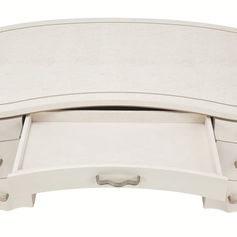 London Place Desk Creamy Pearl