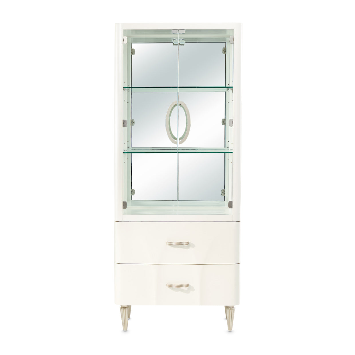 London Place Display Cabinet (2 pc)