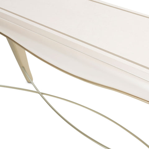 London Place Console Table Creamy Pearl
