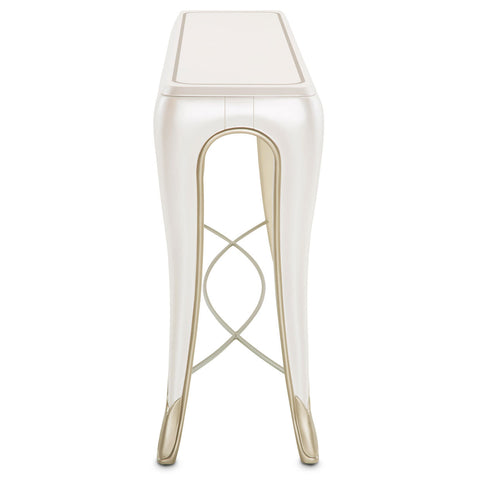 London Place Console Table Creamy Pearl