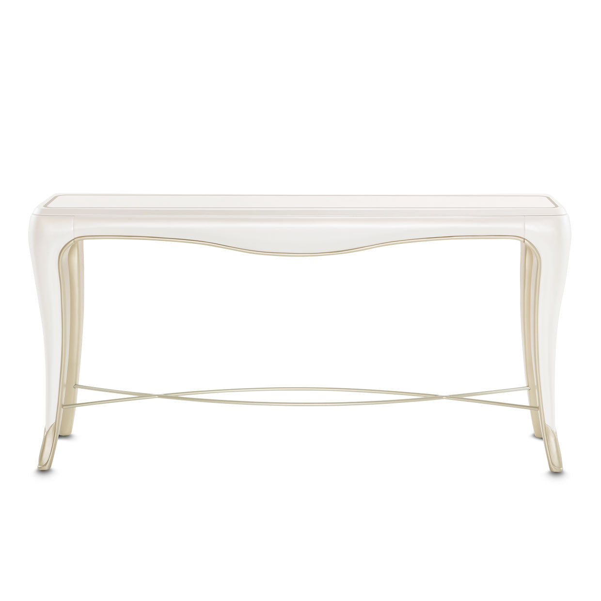 London Place Console Table Creamy Pearl