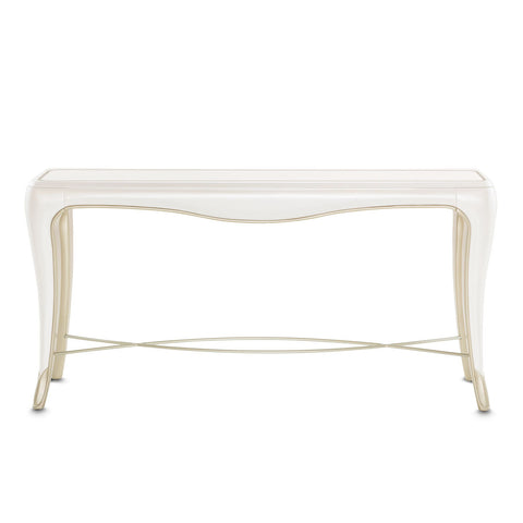 London Place Console Table Creamy Pearl