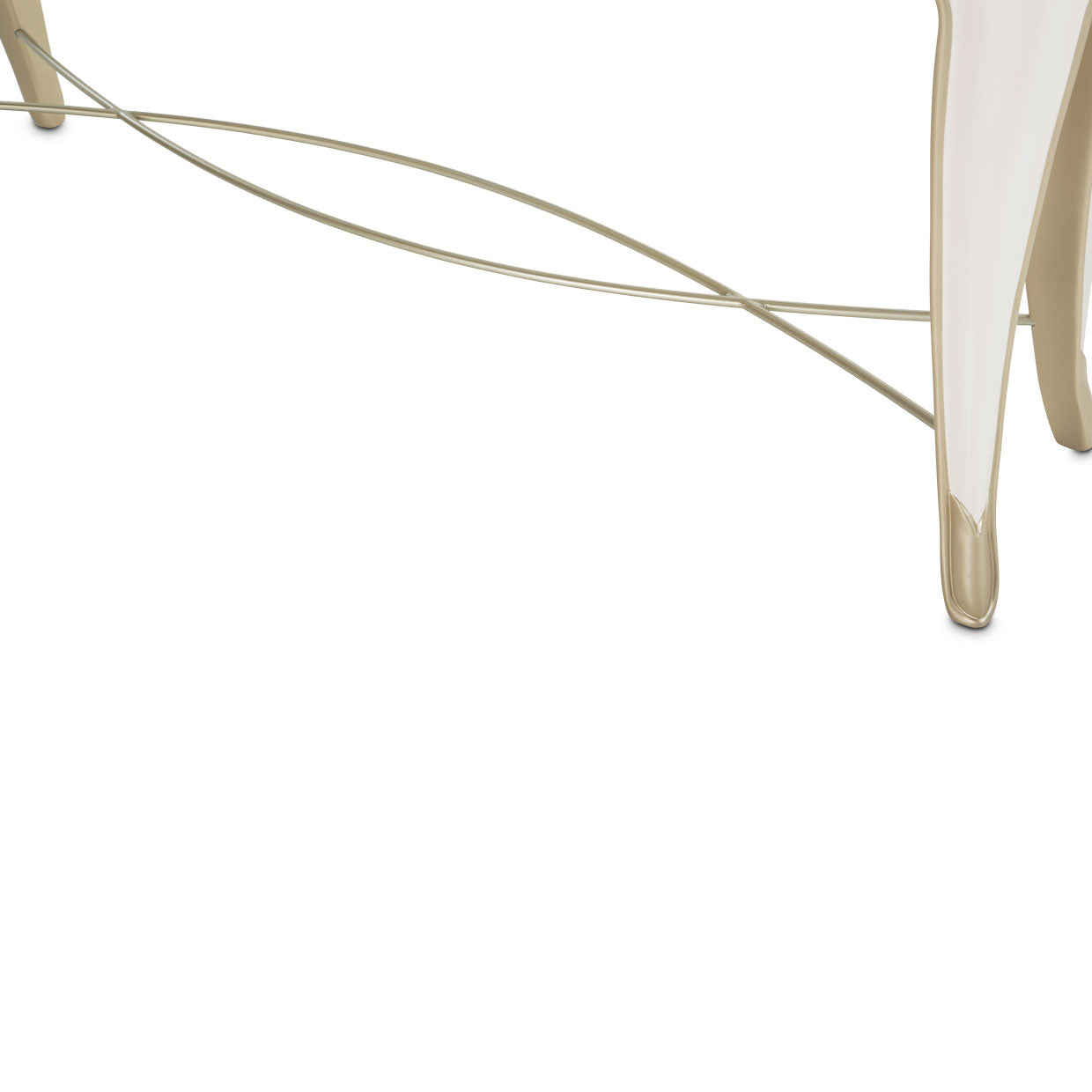 London Place Console Table Creamy Pearl