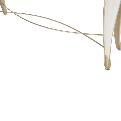 London Place Console Table Creamy Pearl