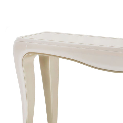 London Place Console Table Creamy Pearl