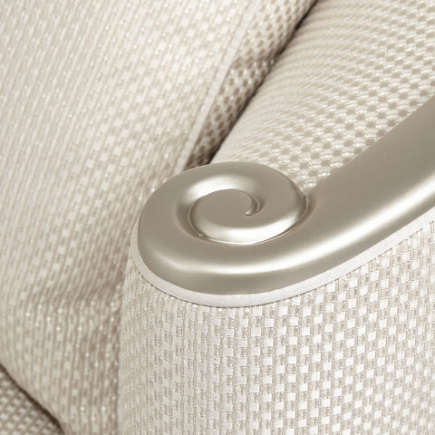 London Place Loveseat Light Champagne