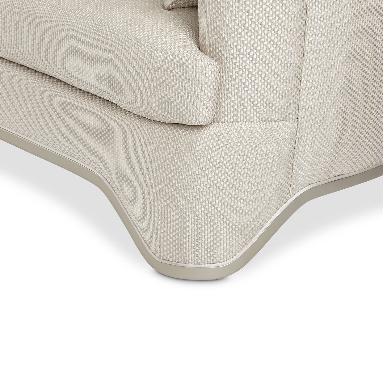 London Place Loveseat Light Champagne