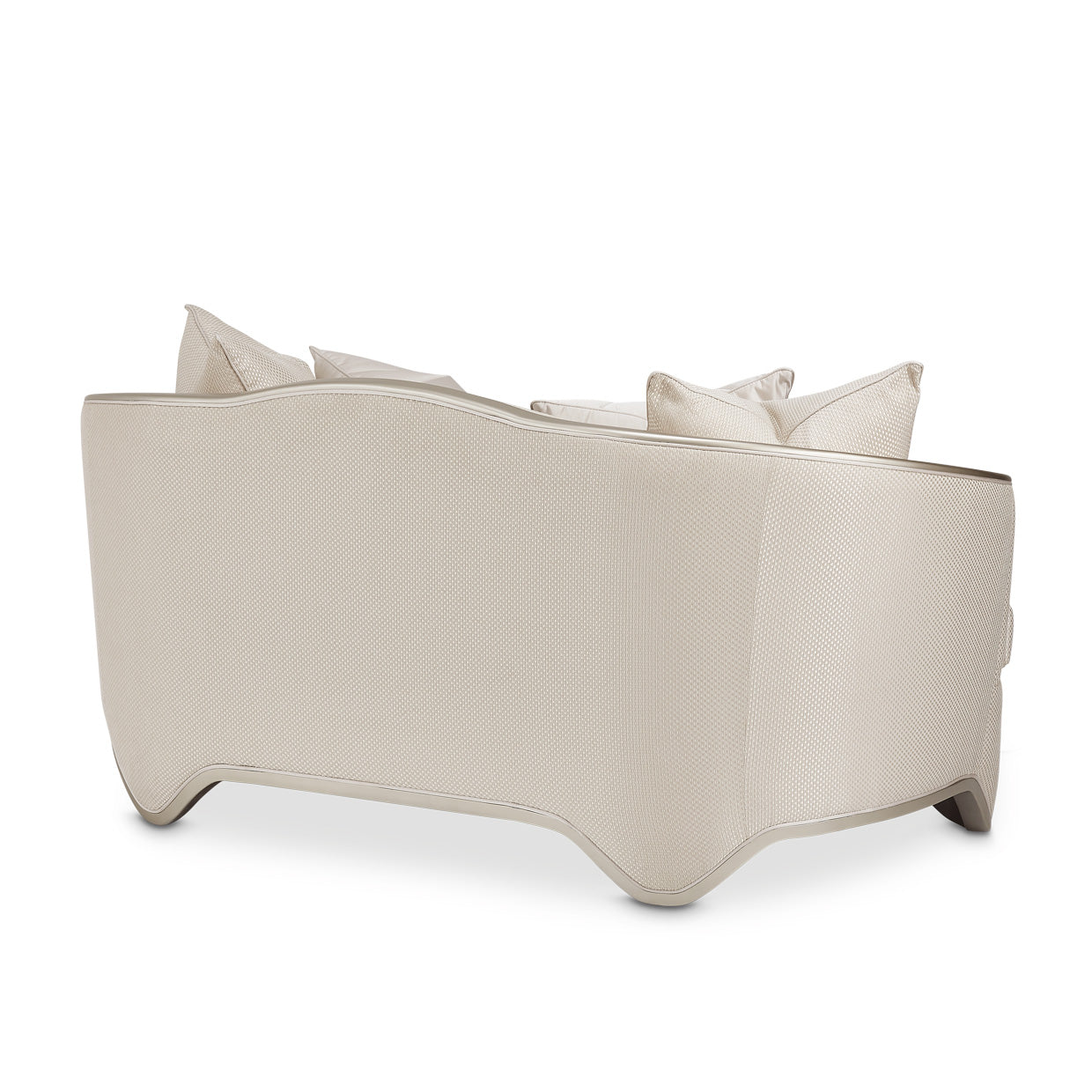 London Place Loveseat Light Champagne