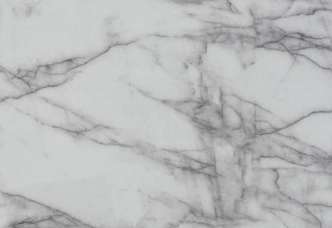 YLIME WHITE MARBLE DINING TABLE + GREY 4 Chair DC