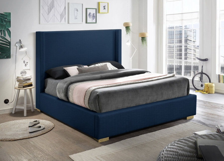 Royce Linen Textured Bed