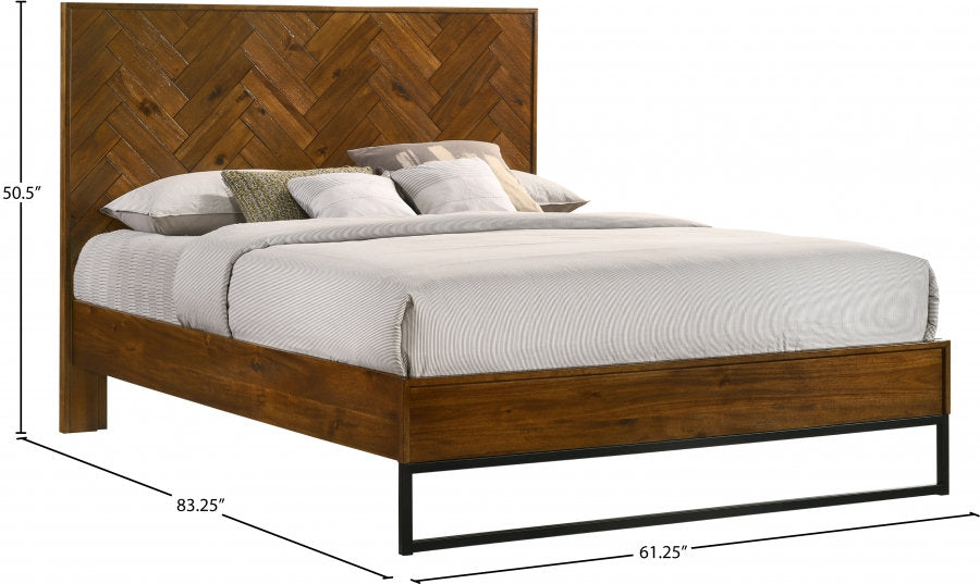 Reed Wood Bed