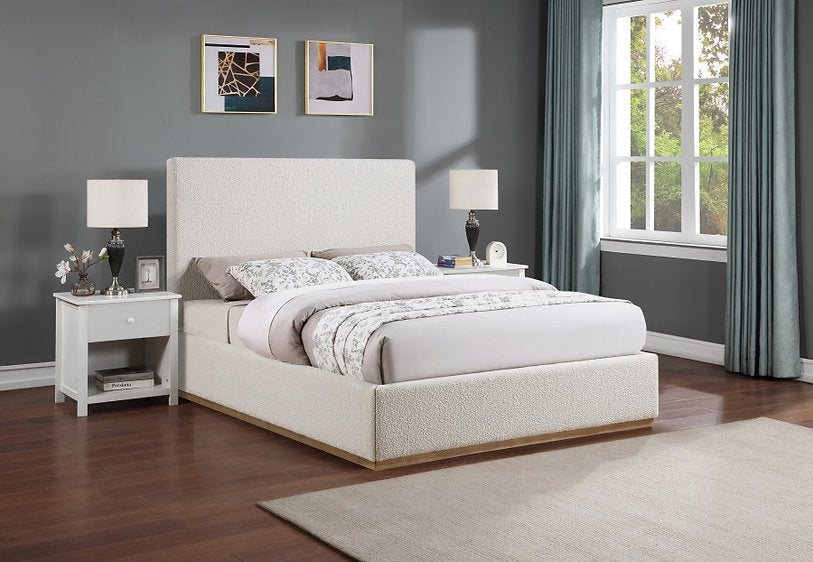 Monaco Boucle Fabric Bed