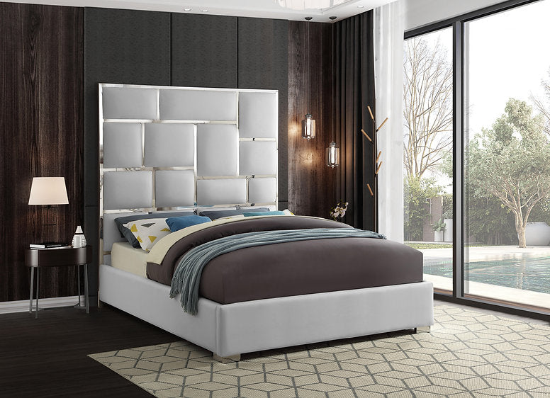 Milan Faux Leather Bed
