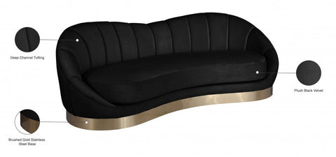 Shelly Velvet Sofa