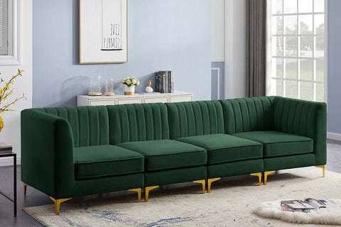 Alina Velvet Modular Sofa L