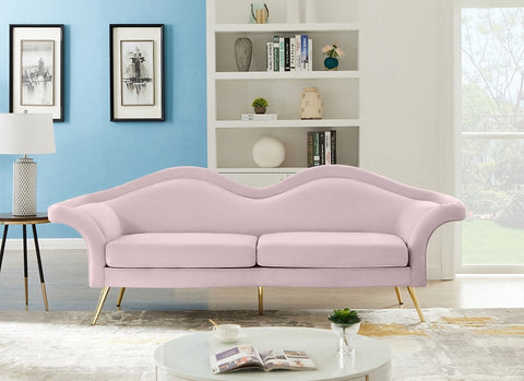 Lips Velvet Sofa
