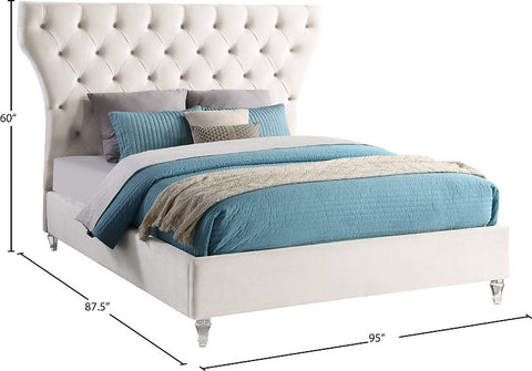 Kira Velvet Bed