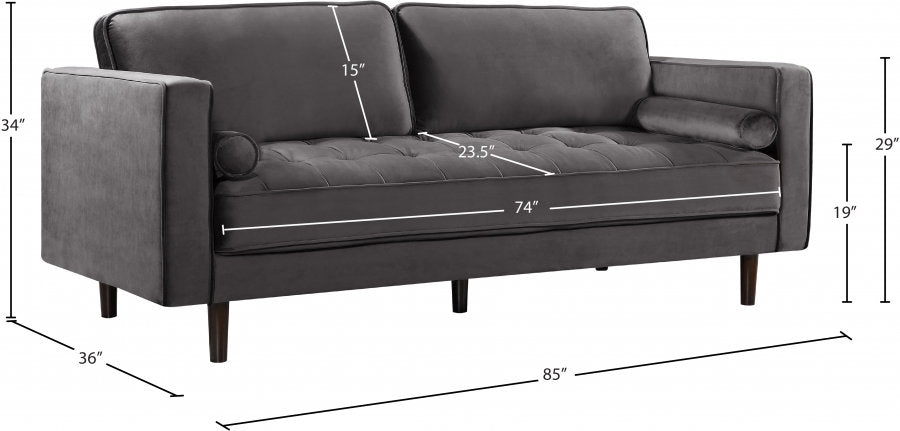 Emily Velvet Sofa