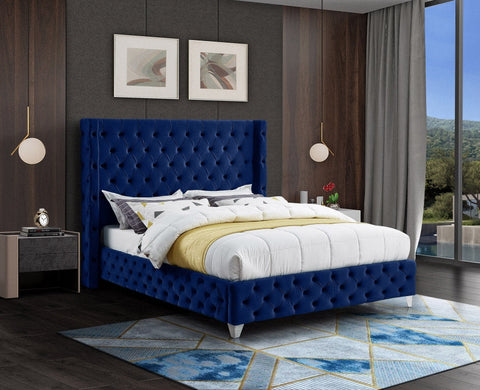 Savan Velvet Bed