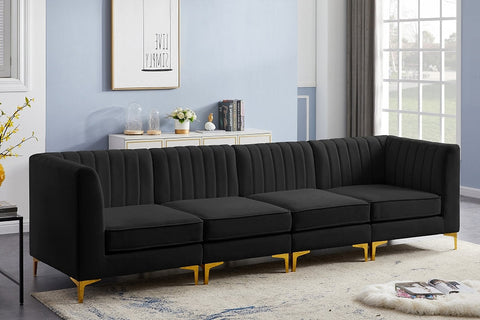 Alina Velvet Modular Sofa L