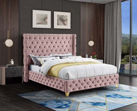 Savan Velvet Bed