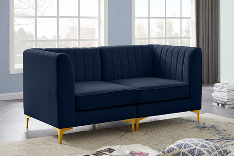 Alina Velvet Modular Sofa l