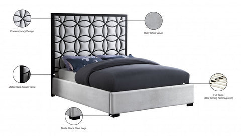Taj Velvet Bed