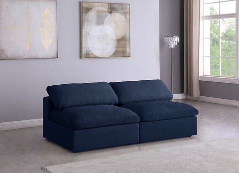 Serene Linen Textured Deluxe Modular Down Filled Cloud-Like Comfort Overstuffed s
