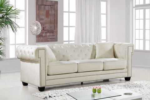 Bowery Velvet Sofa