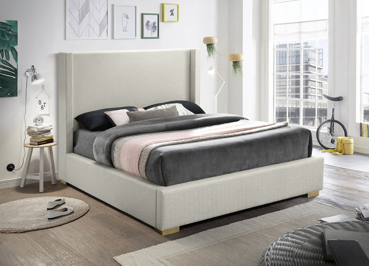 Royce Linen Textured Bed