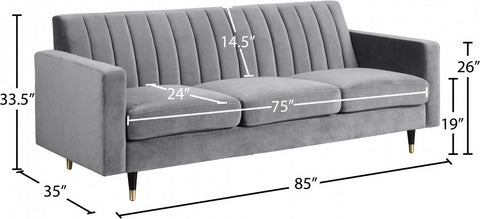 Lola Velvet Sofa