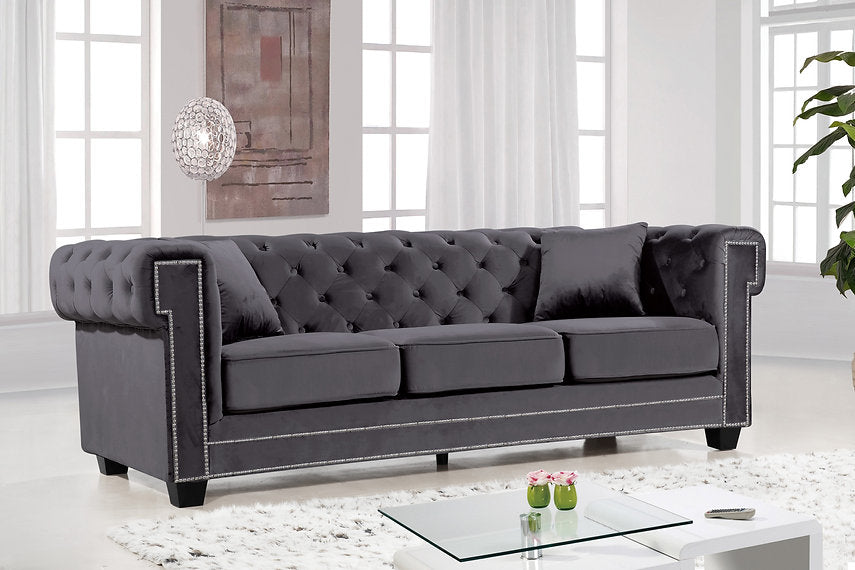 Bowery Velvet Sofa
