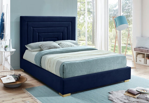 Nora Velvet Bed