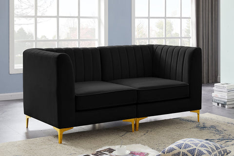 Alina Velvet Modular Sofa l