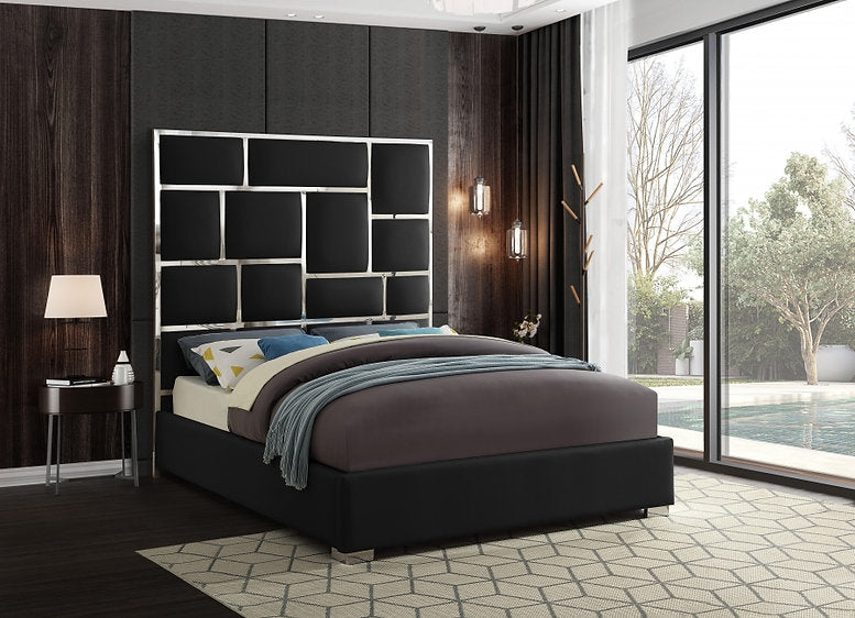 Milan Faux Leather Bed